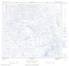 024E08 - LAC RIGOUVILLE - Topographic Map