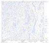 024E16 - LAC NAPIER - Topographic Map