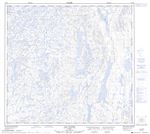 024E16 - LAC NAPIER - Topographic Map