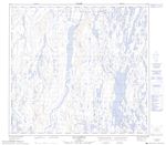 024F09 - LAC GARREAU - Topographic Map