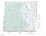 024G - LAC SAFFRAY - Topographic Map