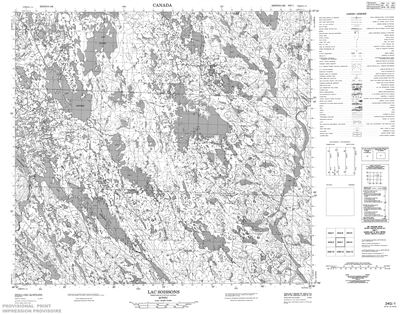024G01 - LAC SOISSONS - Topographic Map