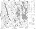 024G11 - LAC SAFFRAY - Topographic Map