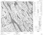 024G16 - LAC MONCEAUX - Topographic Map