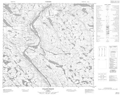 024H03 - COLLINE WEDGE - Topographic Map