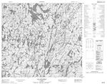 024H08 - LAC COUGNEAU - Topographic Map