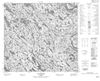 024H12 - LAC DOUDAN - Topographic Map