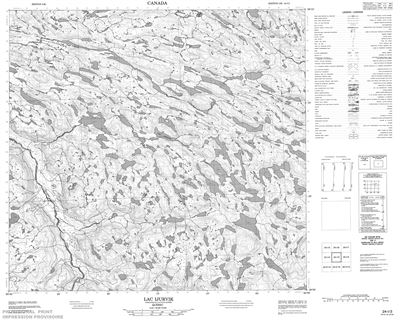 024I03 - LAC IJURVIK - Topographic Map