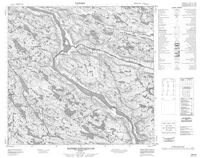 024I04 - RAPIDES SARVAKALLAK - Topographic Map