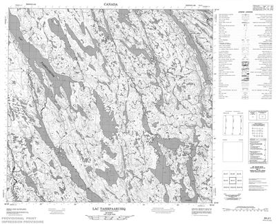 024J01 - LAC TASIRPAARUSIQ - Topographic Map