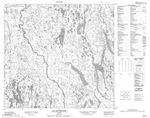 024J03 - LAC KAVISILILIK - Topographic Map