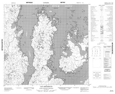 024J05 - CAP ASSAASIJUUP - Topographic Map