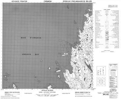 024J10 - ARVALIK ISLANDS - Topographic Map