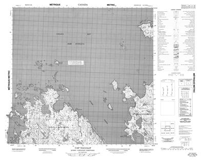 024J16 - CAP NAUJAAT - Topographic Map