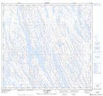 024K04 - LAC GERIDO - Topographic Map