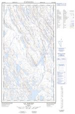 024K05E - LAC HARVENG - Topographic Map