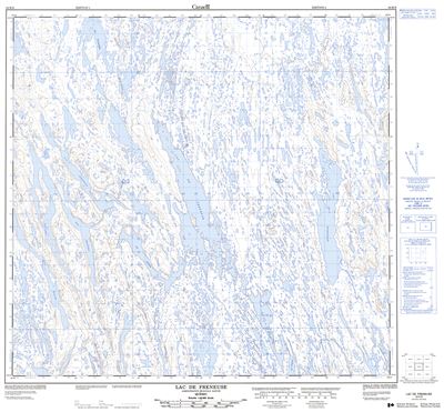 024K06 - LAC DE FRENEUSE - Topographic Map