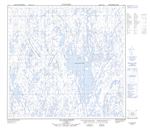 024K11 - LAC BALLANTYNE - Topographic Map