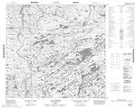 024L03 - LAC CARLIER - Topographic Map