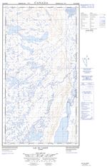 024L09E - LAC DU CANOT - Topographic Map