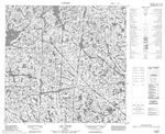 024M03 - LAC CLOVIS - Topographic Map