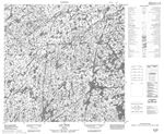 024M06 - LAC TROIE - Topographic Map