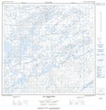 024M08 - LAC SAINT-FOND - Topographic Map