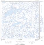 024M10 - LAC PETERS - Topographic Map