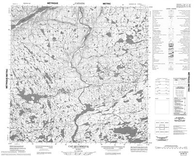 024M13 - CAP QILUMMIJUQ - Topographic Map