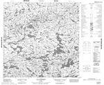 024M14 - LAC GORRIBON - Topographic Map