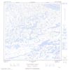 024M15 - LAC DE THURY - Topographic Map