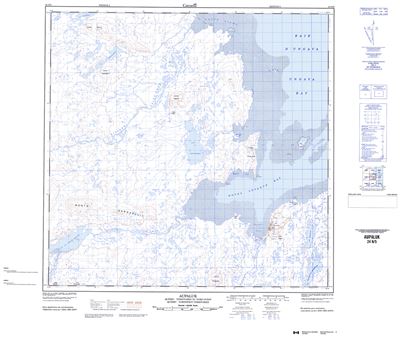 024N05 - AUPALUK - Topographic Map