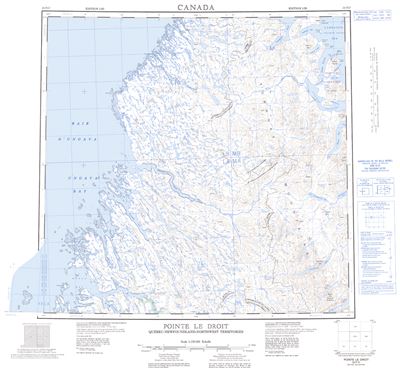 024P - POINTE LE DROIT - Topographic Map