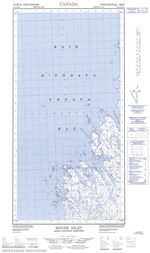 025A03E - SINGER INLET - Topographic Map