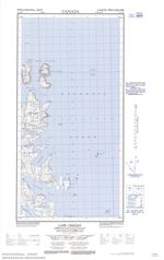 025A08W - CAPE CHIDLEY - Topographic Map