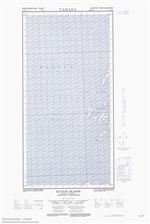 025A10W - BUTTON ISLANDS - Topographic Map