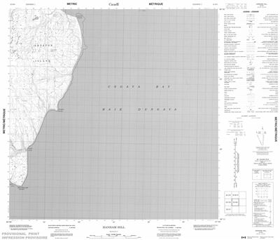 025B05 - HANHAM HILL - Topographic Map