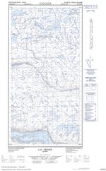 025D02E - LAC TREMPE - Topographic Map