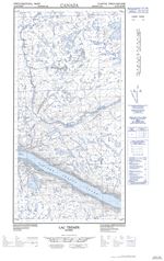 025D02W - LAC TREMPE - Topographic Map