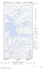 025D08W - LAC ROBERTS - Topographic Map