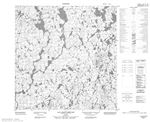 025D11 - LAC SAINT-GERVAIS - Topographic Map