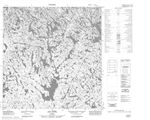 025D13 - LAC DINEL - Topographic Map