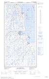 025D16E - LAC BROCHIN - Topographic Map