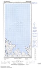 025E02E - POINTE DE TRACY - Topographic Map