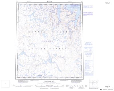 026B - CHIDLIAK BAY - Topographic Map