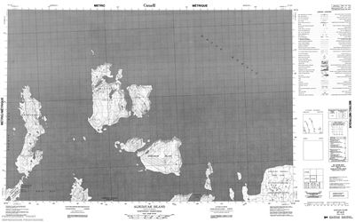 027A02 - ALIKDJUAK ISLAND - Topographic Map