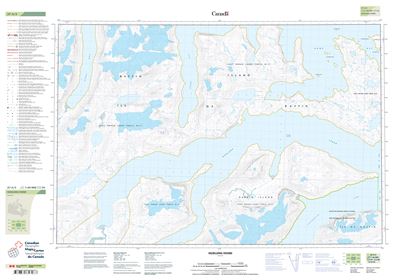 027A05 - NUDLUNG FIORD - Topographic Map