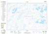 027B08 - DAMMED LAKE - Topographic Map