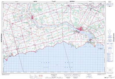 030L13 - DUNNVILLE - Topographic Map