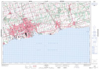 030M15 - OSHAWA - Topographic Map